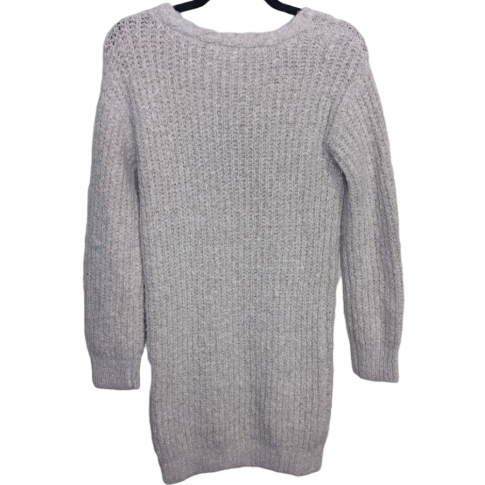 Guess Gray Cable Knit Sweater Dress XS ❄️ - Picture 2 of 6